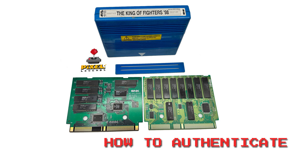 How to Authenticate Neo Geo MVS Games - PCB and Cartridge